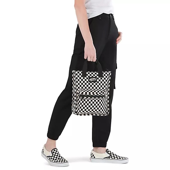 Vans Bags Vans Checkerboard Free Hand Small Tote Backpack Poshmark